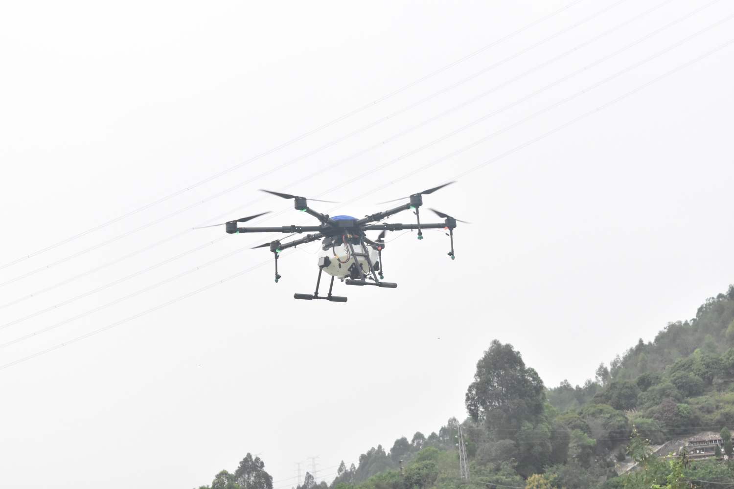 鼎峰無人機助力農閑田變效益田